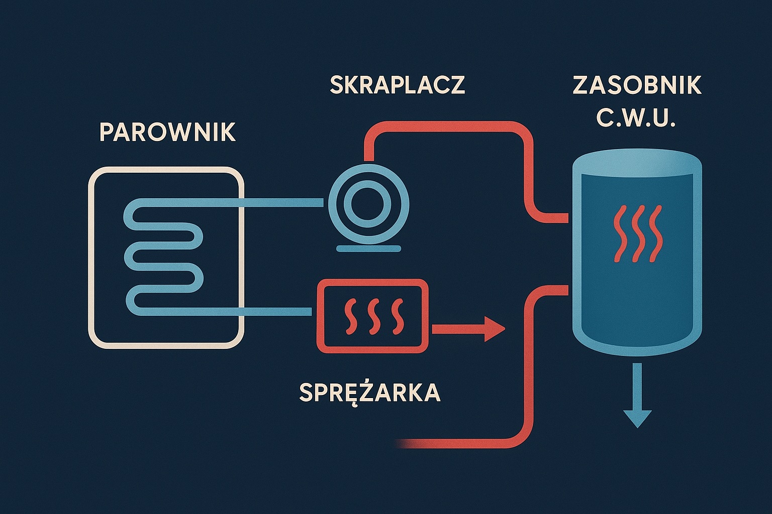 Pompa ciepła do c.w.u. i c.o. – efektywne ogrzewanie wody użytkowej dla nowoczesnych domów i inwestycji
